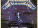 METALLICA RIDE THE LIGHTNING Original 1984 Release Vinyl LP Record NICE