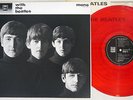 BEATLES WITH THE EMI/ODEON EAS-70131 JAPAN MONO CLEAR RED VINYL Vinyl LP