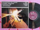 SHOSTAKOVITCH/SCHUBERT Cello Sonatas LP RCA Victrola SHAFRAN/PECHERSKAYA UK Plum