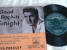 ELVIS PRESLEY UK HMV EP 45 GOOD ROCKIN TONIGHT 1957 ORIG 45 (REPRO SLEEVE)