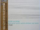 Four Altos Phil Woods, Sahib Shihab etc.. on Prestige - Japan MONO LP NM