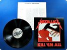 METALLICA KILL 'EM ALL K25P438 LP Cd7327