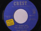 VERN STOVALL: Just Another Way To Get The Blues / The World Had Too Much To See