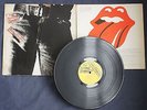 ROLLING STONES - STICKY FINGERS - 1971 UK VINYL LP WORKING ZIP + INSERT A3/B4 VG