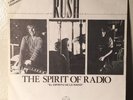 Rush - The Spirit of Radio (Spain Import) (RARE) (68 32 196) VG