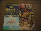 4x Iron Maiden Number of the beast, Somewhere in time, Live after death, 7th son
