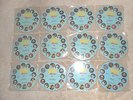 ELVIS PRESLEY Complete Set Of 12 ELVIS FOREVER Picture Disc 45's From Denmark