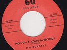 ROCKABILLY 45 RPM -JIM BURGETT on GO  RECORDS