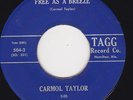 ROCKABILLY 45 RPM - CARMOL TAYLOR on TAGG RECORDS