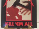 METALLICA Kill 'Em All LP Record Album Megaforce Records MRI 069 NM/VG+