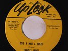 CHARLES MINTZ: Give A Man A Break / Finder's Keeper's 45 (sl label wear) rare F