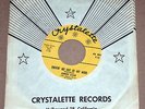 SIGNED Rare rockabilly 45 JOHNNY STARK Rockin' Billy CRYSTALETTE EX 