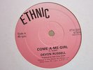 DEVON RUSSELL - COME A ME GIRL / GULLY RANKING  - ETHNIC 12