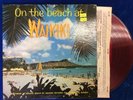 On the Beach at Waikiki records honolulu Hawaii hawaiian music RED VINYL LP 116