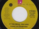 CAROLYN CRAWFORD If You Move You Lose RARE *issue* MODERN SOUL northern soul