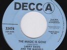 LARRY DAVIS The Magic Is Gone RARE northern soul 45 SUPERB crossover funk HEAR