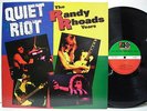 QUIET RIOT THE RANDY ROADS YEARS 1994 LP PICTURE W/INSERT MINT- Promo