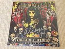 ALICE COOPER AUTOGRAPHED SIGNED record GLOW IN THE DARK 45 rpm 