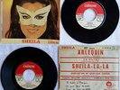 Très rare EP SHEILA Made in MADAGASCAR Arlequin La Ville PHILIPS 437.453 BE 1969