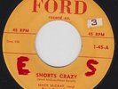 MACK MCCRAY Shorts Crazy 45 on Ford TX boppin' rockabilly HEAR