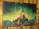 Ramases LP VERTIGO Space Hymns 1971 UK fold open poster cover Roger Dean Psych