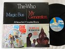 THE WHO MAGIC BUS MY GENERATION MCA  RECORD ALBUM LP