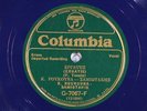 78 RPM --  Z. Kassimatis/K. Roukouna (Samiotakis), Columbia 7067, E  Greek