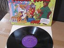 WALT DISNEY ROBIN HOOD 1973 LP (EX/EX) w/ 12 pg STORYBOOK  #3810 - NICE - RARE
