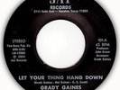 Funky Soul Record by Grady Gaines on Jay Records Out of Houston, Texas