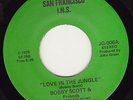BOBBY SCOTT & FRIENDS West Coast Funk Soul LOVE IN THE JUNGLE 45 Sass label