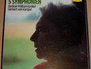  Karajan RARE 4LP BOX DGG UNPL MINT Symph Compl Mendelssohn