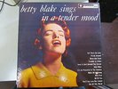 BETTY BLAKE In a Tender Mood LP BETHLEHEM 50s female jazz VG++ fantastic