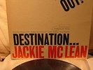 Jackie McLean DESTINATION OUT orig LP