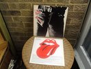 The Rolling Stones Sticky Fingers LP record album 1971 Zip Cover + insert