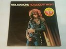 NEIL DIAMOND HOT AUGUST NIGHT 1973 In Concert Double GF Album LIMITED EDITION