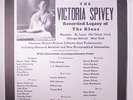 VICTORIA SPIVEY: Recorded Legacy Of The Blues LP (Mono, first issue) rare Blues