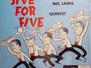 BILL HOLMAN MEL LEWIS QUINTET Jive For Five US Press Andex A 3005 1985 LP