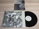 BATTALION OF SAINTS EP LP - FIGHTING BOYS / 1982 NUTRON PRESS + INSERT in MINT