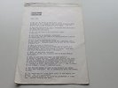 THE BEATLES  PAUL McCARTNEY ORIGINAL APRIL 1970 McCARTNEY LP LETTER