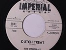rare Soul R&B 45 UTOPIANS dutch treat IMPERIAL Hear