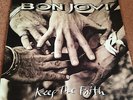 BON JOVI - KEEP THE FAITH VINYL RECORD LP