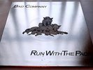 Bad Company  Run With The Pack 1976  Swan Song 8514  Rock  Silver Gatefold  VG++