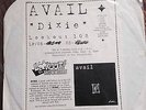 Dixie [LP] Test Press by Avail Lookout records)