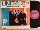 Unit 4 + 2  #1 Featuring Concrete And Clay   Mono Red Unboxed Label