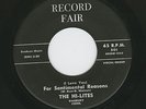HI-LITES: For Sentimental Reasons / For Your Precious Love 45 rare Doo-Wop Group