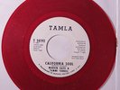 MARVIN GAYE & TAMMI TERRELL: California Soul / Same 45 (dj, red wax, rubber sta
