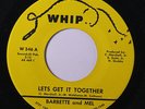 BARBETTE & MEL: Lets Get It Together / Swing It Together 45 Soul