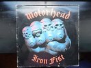 MOTORHEAD-IRON FIST-IRISH PRESSING-IRISH PRESS-BRONZE