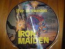 Iron Maiden-Live in Sweden, Picture Disc, Sammlerstück aus den 80ern