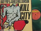 IGGY POP & JAMES WILLIAMSON - Kill City   GREEN VINYL LP US PRESS
